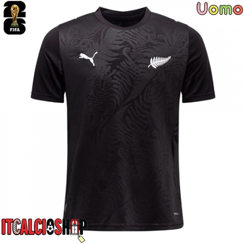 Nuova Zelanda Prima Maglia Mondiali 2026 Manica Corta